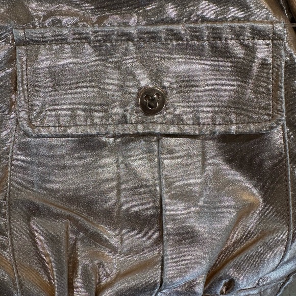 Disney Store Minnie Mouse Hooded Reversible Jacket Pink/White and Rose Gold 5/6 - Picture 7 of 9